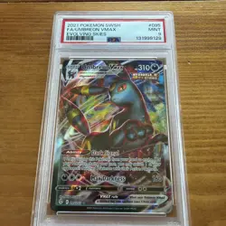 2021 Pokemon SWSH Evolving Skies Umbreon VMAX #095/203 PSA 9 - Image 2