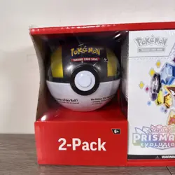 POKEMON PRISMATIC EVOLUTIONS ETB ELITE TRAINER BOX & POKEBALL SAMS CLUB BUNDLE - Image 3
