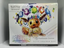 Pokemon Center Prismatic Evolutions Elite Trainer Box PC ETB Factory SEALED - Image 1