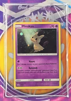 🔥Mimikyu SM29 Black Star Promo Holo Sun Moon Pokemon TCG Holo 2017 NM👍📈 - Image 3