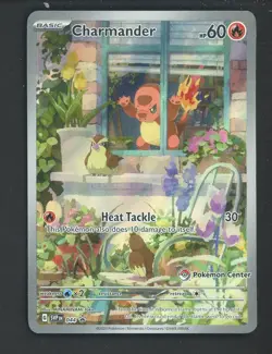 2023 Pokemon SVP EN BSP Pokemon Center ETB #044 Full Art Charmander - Image 1