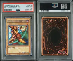 Left Leg of the Forbidden One RP01-EN018 PSA 10 LOW POP - Image 3