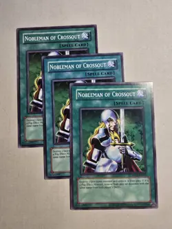 3x Nobleman of Crossout RP02-EN011 Retro Pack 2 Unlimited 2020 Reprints x3 - Image 1