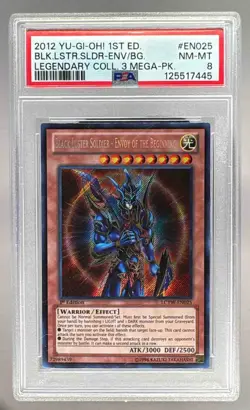Black Luster Soldier 2012 Yu-Gi-Oh! Legendary World Mega Pack 1st Edition PSA 8 - Image 1