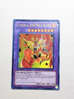 Yugioh - Elemental HERO Nova Master - GENF-EN093 Ultra 1st Edition - Image 1