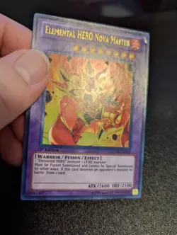 Yugioh - Elemental HERO Nova Master - GENF-EN093 Ultra 1st Edition - Image 3