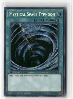 Speed Duel GX#SGX4-END14 Mystical Space Typhoon (Secret Rare) - Image 1
