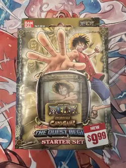 Bandai One Piece CCG Card Game New Sealed The Quest Begins Starter Deck 2005 - Image 1