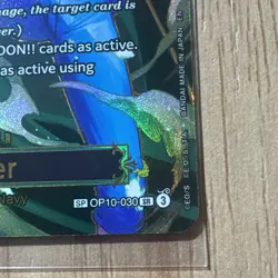 Smoker OP10-03 - Carrying On His Will - Alternate Art - One Piece TCG - NM - Image 4