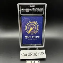 TAG 7 NM Monkey D Luffy MOS BURGER CAMPAIGN P-080 Promo Japanese ONE PIECE Card - Image 2