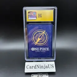 CGC PRISTINE 10 Franky ST01-010 C 25th Edition Parallel ONE PIECE Card Game 25 - Image 2