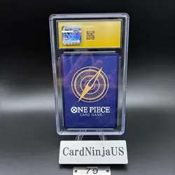 CGC PRISTINE 10 Nico Robin ST01-008 C 25th Edition Parallel ONE PIECE Card Game - Image 2