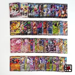 Pokemon Card Bulk Lot 100 V ex VMAX VSTAR NM-LP No Dupes Japanese US Stock 686 - Image 1