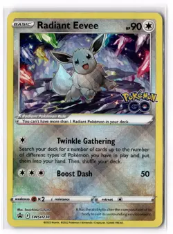 Radiant Eevee - SWSH230 SWSH: Sword & Shield Promo Cards Holo NM - Image 1