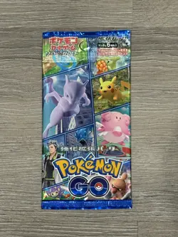 Pokemon GO Card Game Japanese Booster Pack Sealed - Image 1