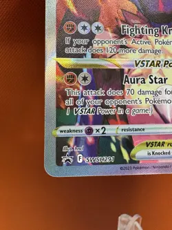 Lucario VSTAR SWSH291 SWSH: Sword & Shield Promo Cards Holo NM 2041 - Image 4