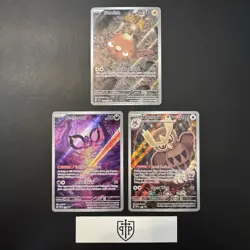 Pokemon TCG - Illustration 3-Card Lot - Holo Ultra Rare - NM - Image 1