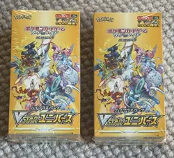 2x – VSTAR Universe SEALED Booster Box (10 Japanese Packs) Pokemon Cards - Image 1