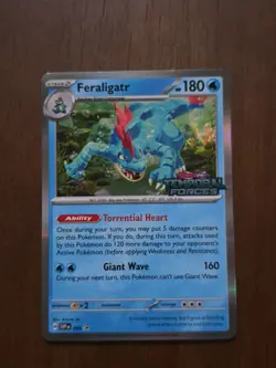 Feraligatr - 089 (Prerelease) [Staff] 089 Sv: Scarlet & Violet Promo Cards Holo - Image 1