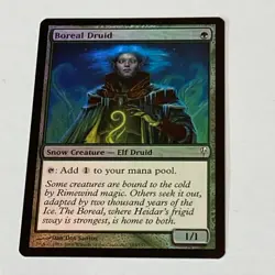Boreal Druid 105 Coldsnap FOIL MTG TCG CARD NM - Image 1