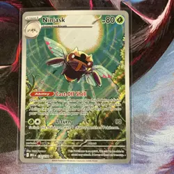 Pokemon Ninjask Me01: Mega Evolution Illustration Rare Holo 137/132 80 HP Card - Image 1