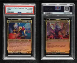 Kefka Court Mage Kefka Ruler of Ruin Foil Magic Final Fantasy PSA 10 GEM MT - Image 3
