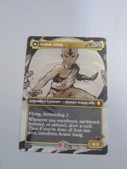 MTG: Avatar Aang (Borderless) (LP): Avatar: The Last Airbender - Image 1