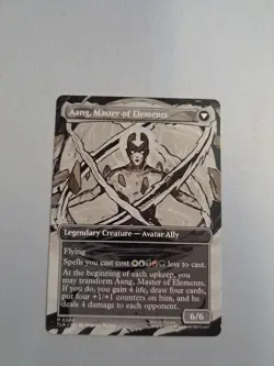 MTG: Avatar Aang (Borderless) (LP): Avatar: The Last Airbender - Image 2
