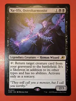 MTG, EDGE OF ETERNITIES, XU - IFIT, OSTEOHARMONIST, #0127, RARE, REGULAR, EOE - Image 1