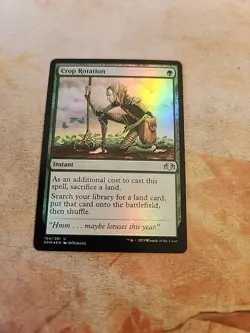 Crop Rotation Foil Dominaria Remastered MTG NM - Image 1