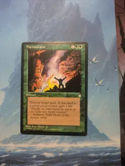 Ice Age Magic: The Gathering Thermokarst - Image 1