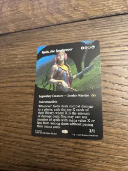 Kotis, the Fangkeeper (Borderless) Tarkir: Dragonstorm Regular - Image 1