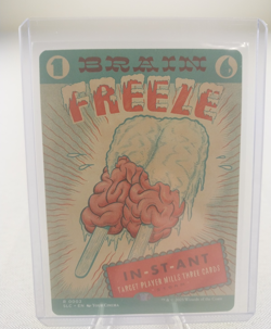 MTG Magic the Gathering Brain Freeze An Encyclopedia of Magic #0002 LP - Image 1