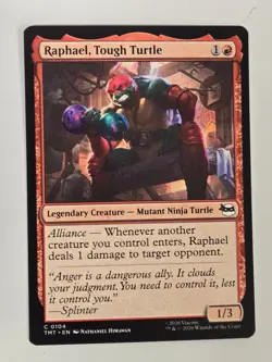 Raphael, Tough Turtle C Teenage Mutant Ninja Turtles 104 NM - Image 1