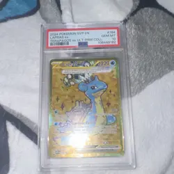 Pokemon TCG Lapras ex Scarlet & Violet Promo Cards Holo PSA 10 EX #164 - Image 3