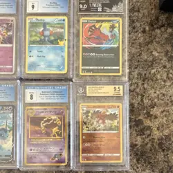 Pokemon Graded Card Lot - Mew, Jolteon V, Flareon V, Vaporeon V, Promos - Image 3