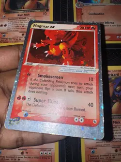 Magmar ex 100/109 Ruby and Sapphire Holo Pokemon - Image 3