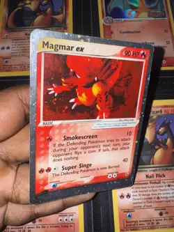 Magmar ex 100/109 Ruby and Sapphire Holo Pokemon - Image 4