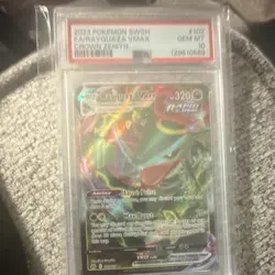 Pokemon TCG Rayquaza VMAX 102/159 Crown Zenith Full Art Holo PSA 10 - Image 1