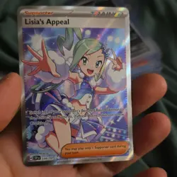 Pokemon TCG Lisia's Appeal SV08 Holo Ultra Rare Surging Sparks 234/191 - Image 1