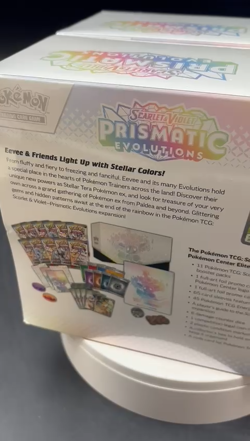 Lot of (2) Pokemon Prismatic Evolutions Pokemon Center Elite Trainer Box Sealed - Image 2