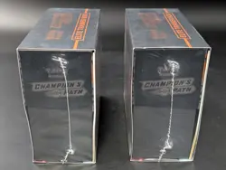 Lot of (2) Pokemon TCG Champion's Path Elite Trainer Boxes ETB's Sealed - Image 5