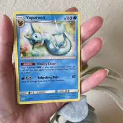 Pokemon Vaporeon SM-Cosmic Eclipse 42/236 Uncommon Regular Stage 1 110 HP - Image 4