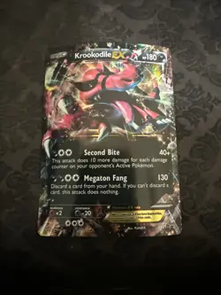Krookodile EX XY25 - Full Art Holo Ultra Rare - Pokemon TCG Black Star Promo 201 - Image 1