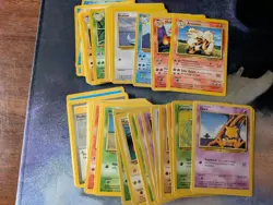 Complete Pokemon Base Set Commons And Uncommons NM-MP Authentic Vintage WOTC - Image 3