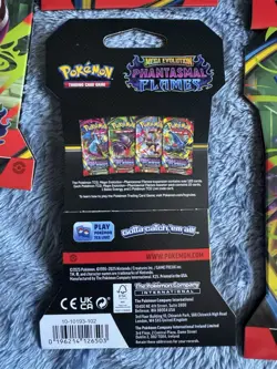 Lot of 5 Pokemon TCG Mega Evolution Phantasmal Flames Sleeved Booster Packs New - Image 3