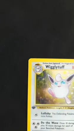 Pokemon TCG Wigglytuff Jungle 16/64 1st Edition Holo Rare LP - Image 2