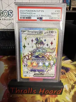 Pokemon Black Star Promo SVP 165 Terapagos EX PSA 10 - Image 1