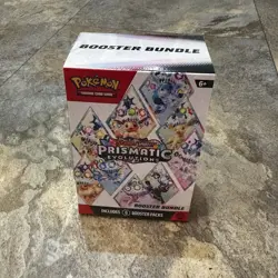Pokemon Scarlet & Violet Prismatic Evolutions Booster Bundle Box - Image 1