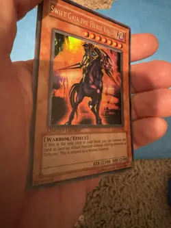 YU-GI-OH Swift Gaia the Fierce Knight Limited Edition Trading Card CT1-EN004 - Image 3